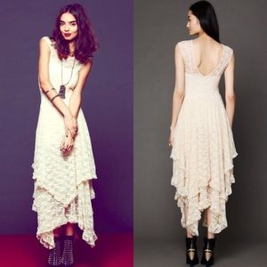 NWT free People French courtship lace dress